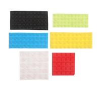 Vaguelly Braille and Raised Tactile for Dots Stickers 6pcs Bump Adhesive Braille Aids for Enhanced Accessibility Visually Impaired Low Vision Individuals Daily Use
