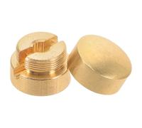 Vaguelly Brass Cello Wolf Tone Mute Stopper, Cylindrical Shape Comfortable Use and Easy Installation, Golden Cello Brass Wolf Tone Dampener for Orchestra Performance and Practice