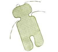 Vaguelly Breathable Blue Flax Baby Stroller Cooling Mat, Summer Seat Liner for Comfortable and Refreshing Baby Sleep, Lightweight and Soft 5-Point Harness Compatible