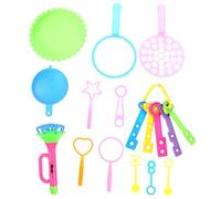 Vaguelly Bubble Stick for Assorted Color Handheld Bubble Wands with Easy-grip Handles Safe Non-toxic Plastic for Outdoor Play at Park Beach Home Fun Random Color