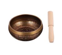Vaguelly Buddha Singing Bowl for Meditation Handmade Meditation Bowl for Yoga Simple Design