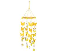 Vaguelly Butterfly Ornaments for Girls Nursery Mobile Crib Mobile Decoration Hanging Cot Boho Style Decor for Girl