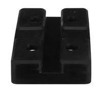 Vaguelly Car Lift Rubber Pad Tray Easy Installation Floor Jack Anti-Slip Jack Stand Pad Tray Stable Support Plate Suitable For Auto Lifting Black