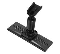 Vaguelly Car Mirror Dash Cam Mount Arm and Rear View Mirror Back Plate Panel, Adjustable Driving Recorder Bracket for Vehicle Interior, Secure Snap Plate Set Compatible with Car Cameras