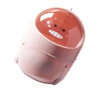 Vaguelly Cartoon Dinosaur Desk Ash Bin with Lid, PP Desktop Trash Can | Mini Tabletop Storage for Peelings and Coffee Grounds, Smooth Surface, Kitchen Counter Use, Neat Organization