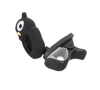 Vaguelly Cartoon Owl Guitar Tuner Clip-On Electronic Tuning Tool for Ukulele Bass and Violin Adjustable Pitch Calibration Compact and Lightweight Design