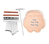 Vaguelly Cat's Paw Thumb Piano Keys Kalimba Easy Assemble Small Musical Instrument for Beginners Boys and Girls Portable Finger Piano Gifts for Christmas Party