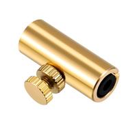Vaguelly Cello Accessories Ba33 Mute Pitch Practice Mute Metal Construction Golden