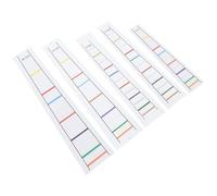 Vaguelly Cello Finger Guide Stickers Helps Practice Hand Shape with Visual and Listening for Beginners 5 Sheets Pvc and Paper Material, Suitable for Full Size 1/8 to 4/4 Cellos
