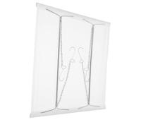 Vaguelly Central Air Conditioner Vent Deflector Baffle for Ceiling Vents Square Air Flow Shield Prevent Direct Wind Blasts and Easy to Clean