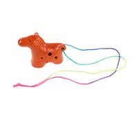 Vaguelly Ceramic 6-hole Ocarina in Ac Key with Zodiac Horse Design, Beginner Friendly and Strong Durability, Mini Portable Wind Instrument for Practice at Home the Go in 2026 New Year