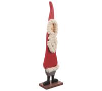 Vaguelly Charming Wooden Felt Holiday Decoration for Indoor Christmas Decor Cozy Winter Ornament Unique Craftsmanship for Cheerful Celebrations