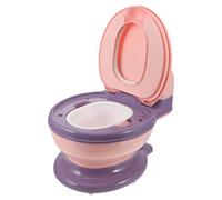 Vaguelly Children Potty Training Toilet for Girls with Realistic Design, Sturdy Plastic Construction and Removable Potty Pot, for Home Use to Help Toddlers Learn Toilet Skills