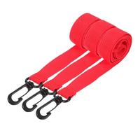Vaguelly Children Walking Leash Portable Safety Rope with Nylon Smooth Handle and Stray-Proof Design 85Cm Red Colored Walking Rope for Outdoor Activities and Diner Hall Use 3Pcs Set