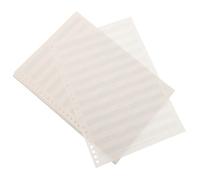 Vaguelly Children's Music Staff Loose Leaf Notebook Narrow Staff Lines Paper Interchangeable Sheets for Personal Practice Orchestras Music Schools Beginners
