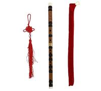 Vaguelly Chinese Bamboo Flute for Beginners Traditional Flute with Chinese Knot for Boy Girl and Adults Easy to Play Beautiful Sound Section Design