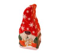 Vaguelly Christmas Candy Tinplate Storage Box for Biscuits and Handicrafts with Smooth Surface and Delicate Design, for Holiday Decoration and Storing Small Items