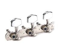 Vaguelly Chrome Alignment String Acoustic Guitar Tuning Keys Metal Square Buttons a Guitar Tuning Pegs