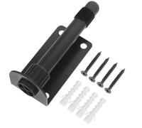 Vaguelly Clarinet Hanging Support Holder Flute Instrument Hook Wall Holder for Flutes Black Metal Abs Robust Support Organizing Musical Instruments for Wall Mounting