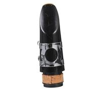 Vaguelly Clarinet Mouthpiece and Ligature Set with Black Cap, b Clarinet Woodwind Instrument Accessory Kit for Pitch Control and Reed Protection