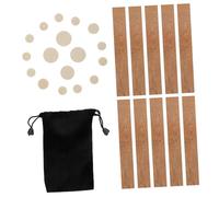 Vaguelly Clarinet Neck Joint Cork Replacement Kit with Wood and Sheep Casing Material, Good Elasticity and Excellent Compression for Clarinet Instrument Repair Accessories