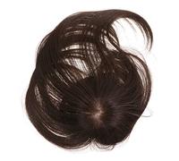 Vaguelly Clip Fashion Air Bangs Hair Extension for Women Natural Look High Temperature Silk Fringe for Effortless Hairstyle Change