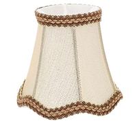 Vaguelly Cloth Lampshade Wave Design Multi Function Light Cover for Living Room Bedroom Study Room Durable Decorative Diffuse Lighting Simple Style