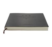 Vaguelly Concise Account Book with Fake Leather Cover, Lightweight and Stylish Form Handbook for Versatile Bookkeeping, for Travelers and Teachers, Simple Design with Sturdy Paper