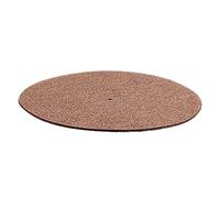Vaguelly Cork Turntable Mat Anti-static Vinyl Record Pad for Phonographs Reduces and Noise Compatible All Standard Platters Sound Quality and Playback Stability
