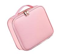 Vaguelly Cosmetics Bag Organizer Travel Toiletry Case with Dividers for Lipstick Eye Shadow Makeup