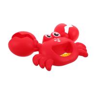 Vaguelly Crab Sand Grabber Beach Toy for Toddlers and Kids Red Plastic Crab Claw Sand Digger Tool and Snow Beach Toys for Outdoor Play and