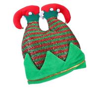 Vaguelly Creative Upside Down Santa Pants Hat for Adults Soft Warm Christmas Party Prop Unisex Xmas Costume Accessory for Men and Women Fun Festive Photography and Holiday Celebration