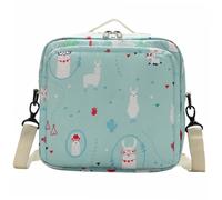 Vaguelly Diaper Storage Bag Diaper Pouch Cute Pattern Portable Organizer for Essentials for Mums The Go