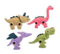 Vaguelly Dinosaur Take Apart for Educational Assemble Playthings Easy to Install Cartoon Dinosaur Models for Desktop Decoration and Cooperative Play