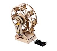 Vaguelly DIY Wooden Puzzle Model for Educational Hand-eye Coordination Building Creative Spatial Reasoning Motor Skills Development Birthday Without Battery