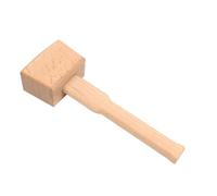 Vaguelly DIY Wooden Woodworking Mallet Lightweight Carpenter Hammer for Leather Crafting Compact Ergonomic Hand Tool for Precision Carpentry and Handmade Projects