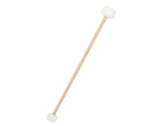 Vaguelly Double-ended Felt Bass Drum Mallet Wooden Handle for Percussion Performance for Drumming Accessories and Musical Instrument Use