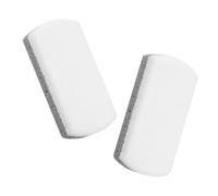 Vaguelly Double-Sided Pumice Stone Foot Scrubber 2pcs Exfoliating Tool for Dead Skin Removal Callus Remover for Pedicure and Foot Care