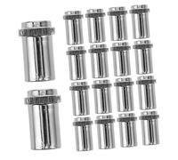 Vaguelly Drum Accessories 20 Pcs Replacement Drum Cymbal Stand Hardware Tom Lug Swivel Nuts M5 Drum Snare Screw Nut Drum Set Parts