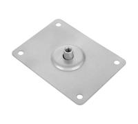 Vaguelly Drum Pad Mounting Plate Metal Leg Fixing Mount Flat Drum Damping Plate Suitable for Practice Percussion Accessories