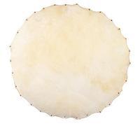 Vaguelly Drum Skin 13.78 Inch African Drum Leather Cover Replacement Goat Hide Percussion Instrument Accessory Durable Head for Djembe and Hand Drums