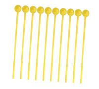 Vaguelly Drum Stick and Handheld Drum Hammer Set Plastic Teaching Aids for Musical Play Cultivating Hands-On Ability Comfortable to Hold for Early Learning and Classroom Activities