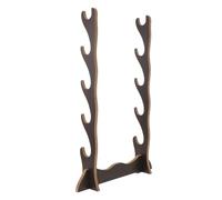 Vaguelly Drum Stick Display Holder: Wooden Drumstick Stand - Musical Instrument Display Rack 5-Layer Drumstick Storage Organizer for Studio Large Size