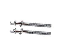 Vaguelly Drum Tension Screws Replacement for Snare and Bass Drum Hardware 70mm Metal 2pcs Easy to Install and Remove
