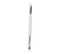 Vaguelly Dual-ended Eyebrow Brush Spoolie Angled Soft Bristle Makeup Brush Suitable for Precise Eyebrow Shaping Lash Grooming Travel-friendly Tool Makeup Artists Daily Use