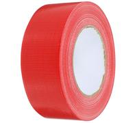 Vaguelly Duct Tape Heavy Duty Waterproof Red 1 Roll 48mm x 50m Fabric Durable Non-Deformation for Bundling Repair