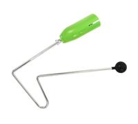 Vaguelly Early Childhood Percussion Instruments Vibrant Green Vibraslap Musical Toy for Boys and Girls Percussion Instrument for Preschool Music Lessons and Family Gatherings
