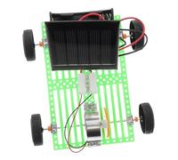 Vaguelly Educational Solar DIY Car Model Kit for Small Sturdy Solar Powered with Multiple Assembly Options Science Project Prop for Learning and Engineering Experiment