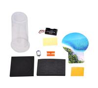 Vaguelly Educational Tornado Maker Kit Battery Operated for Tornado Simulator Science Experiment to Foster Curiosity and Critical Thinking