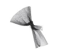 Vaguelly Elastic Hollow Veil Headband for Women Stylish Mesh Hair Accessory Stretchy Comfortable Fit Unique Personality Outdoor Party Hairband Black One